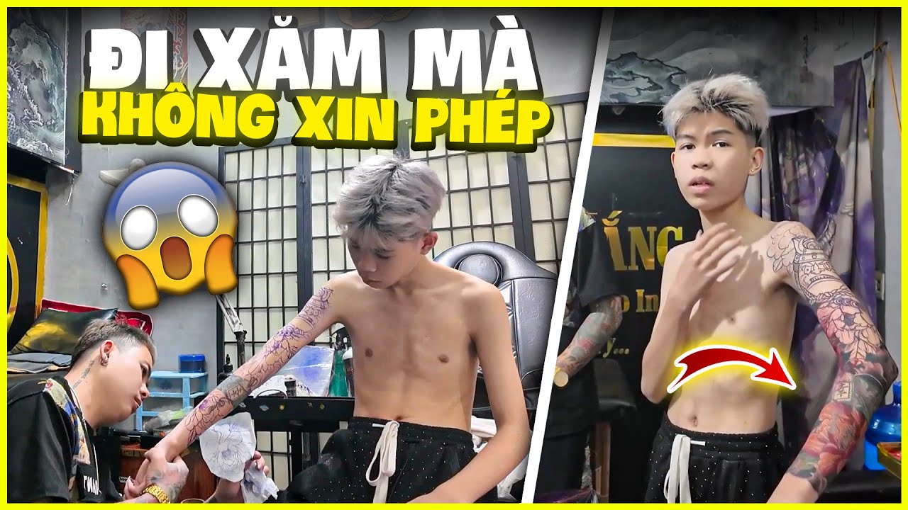 VLOG | Vanh Chơi Lớn B&iacute; Mật Xăm K&iacute;n Tay, M&agrave; Kh&ocirc;ng Xin Ph&eacute;p ???