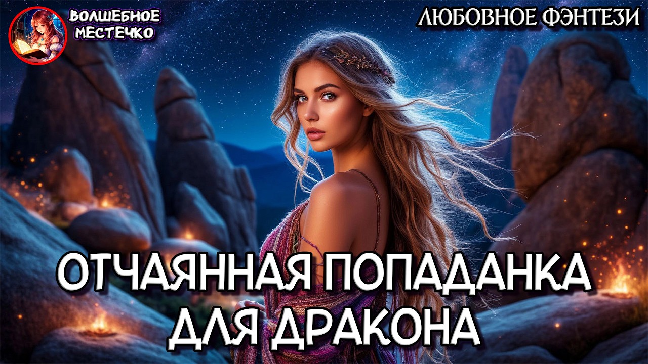 ОТЧАЯНАЯ ПОПАДАНКА ДЛЯ ДРАКОНА | АУДИОКНИГА ЛЮБОВНОЕ ФЭНТЕЗИ
