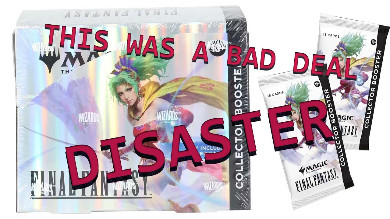 Magic: The Gathering - Final Fantasy Collector's Boosters opening