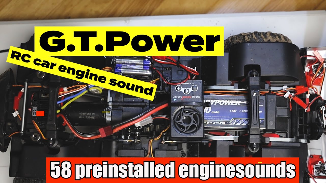 Sound Module for RC Crawler trucks