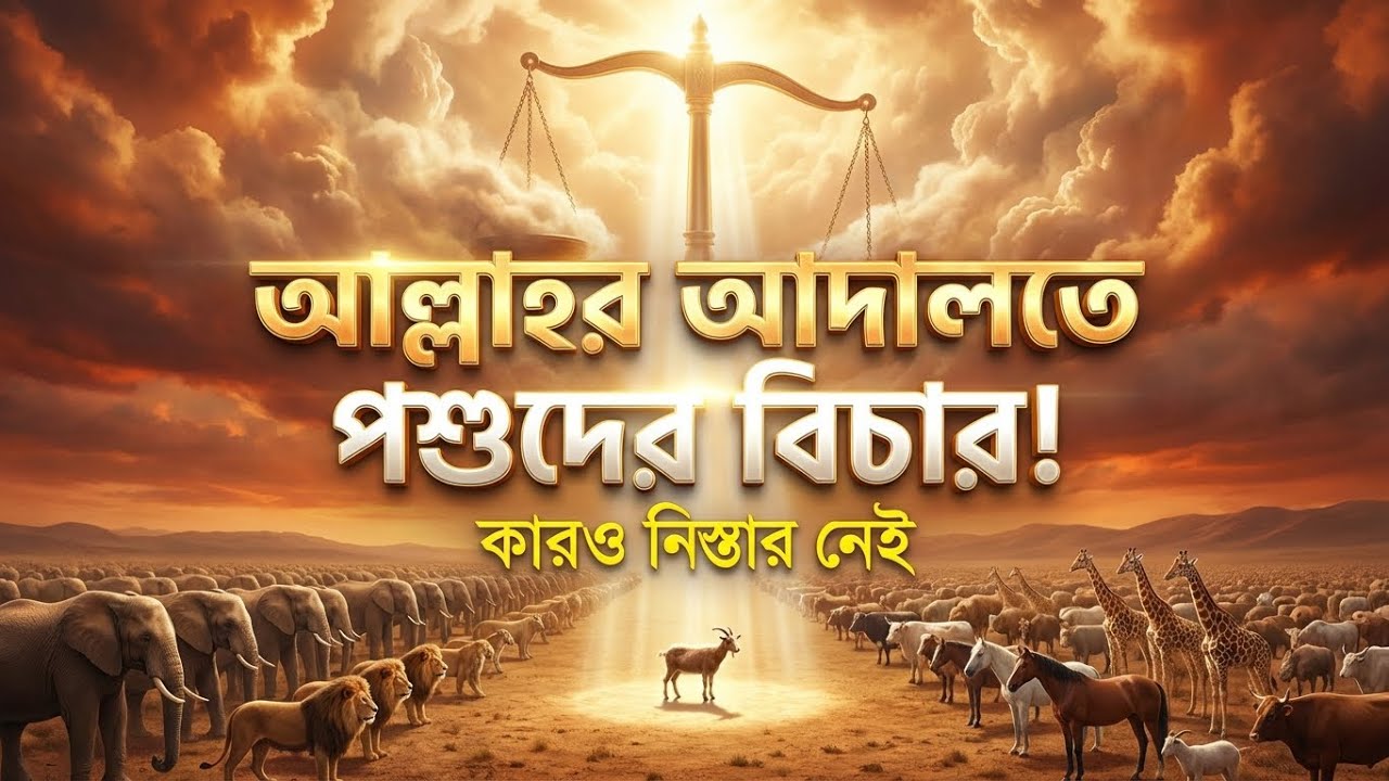 পশুদের তো জান্নাত-জাহান্নাম নেই, তবুও কেন তাদের বিচার হবে? গা শিউরে ওঠা হাদিস!