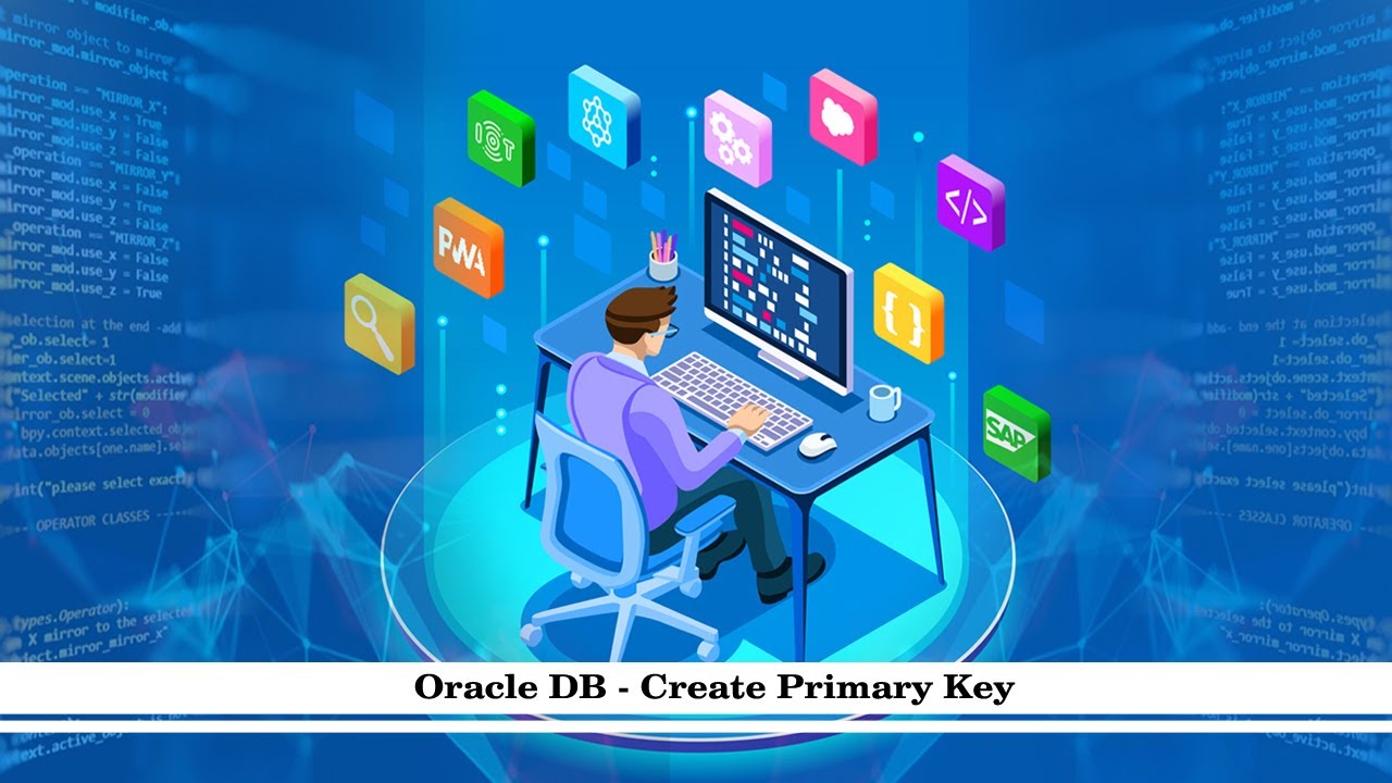How to Create Primary Key on Oracle  10G Table