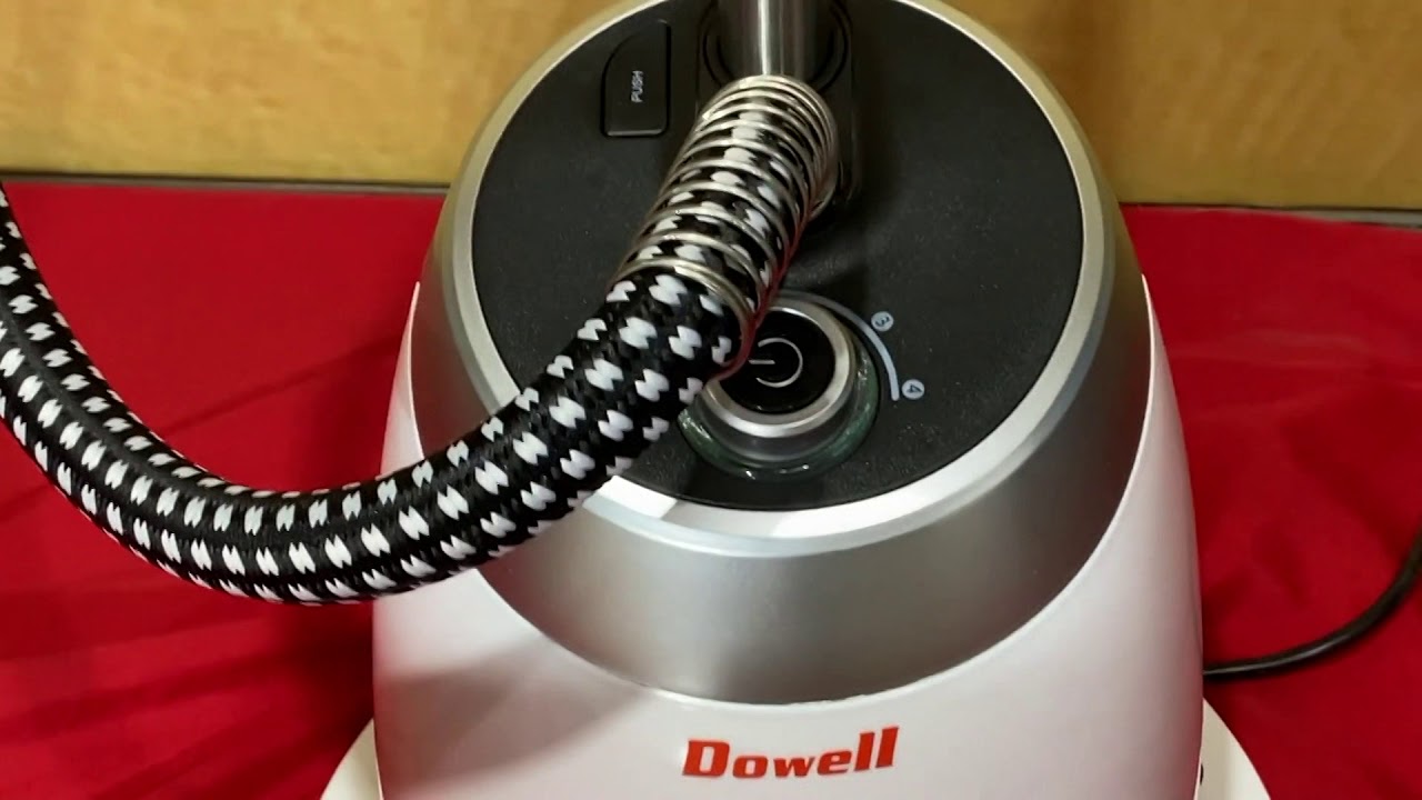 How to use and assemble Dowell Fabricare Pro CS-40 Clothes Steamer?
