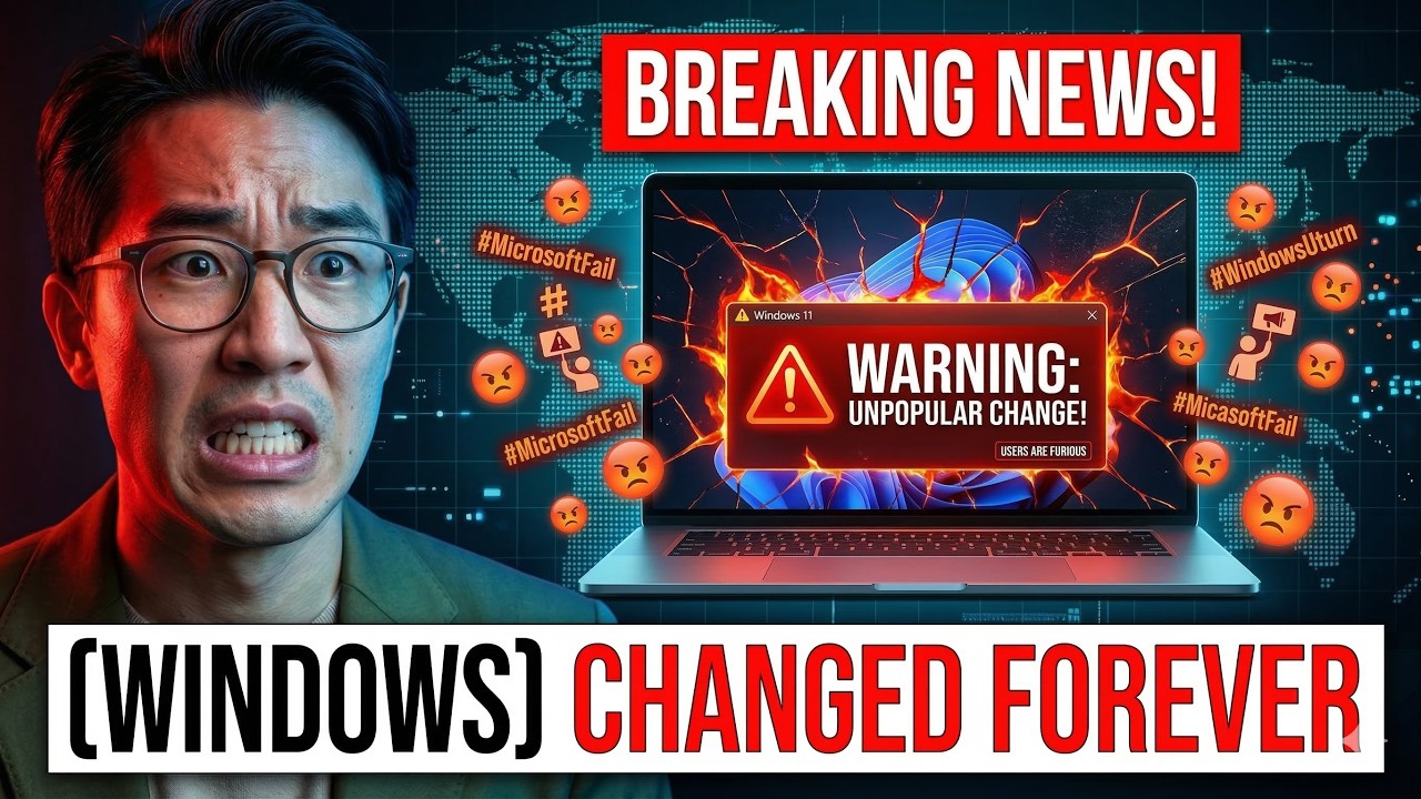 Attention : Microsoft Just Changed Windows Forever (Users Are Furious)