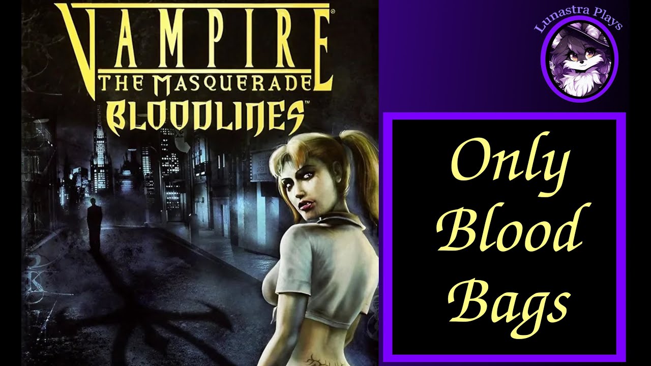 Can You Beat Vampire the Masquerade Bloodlines With Only Blood Bags? |   Challenge Run