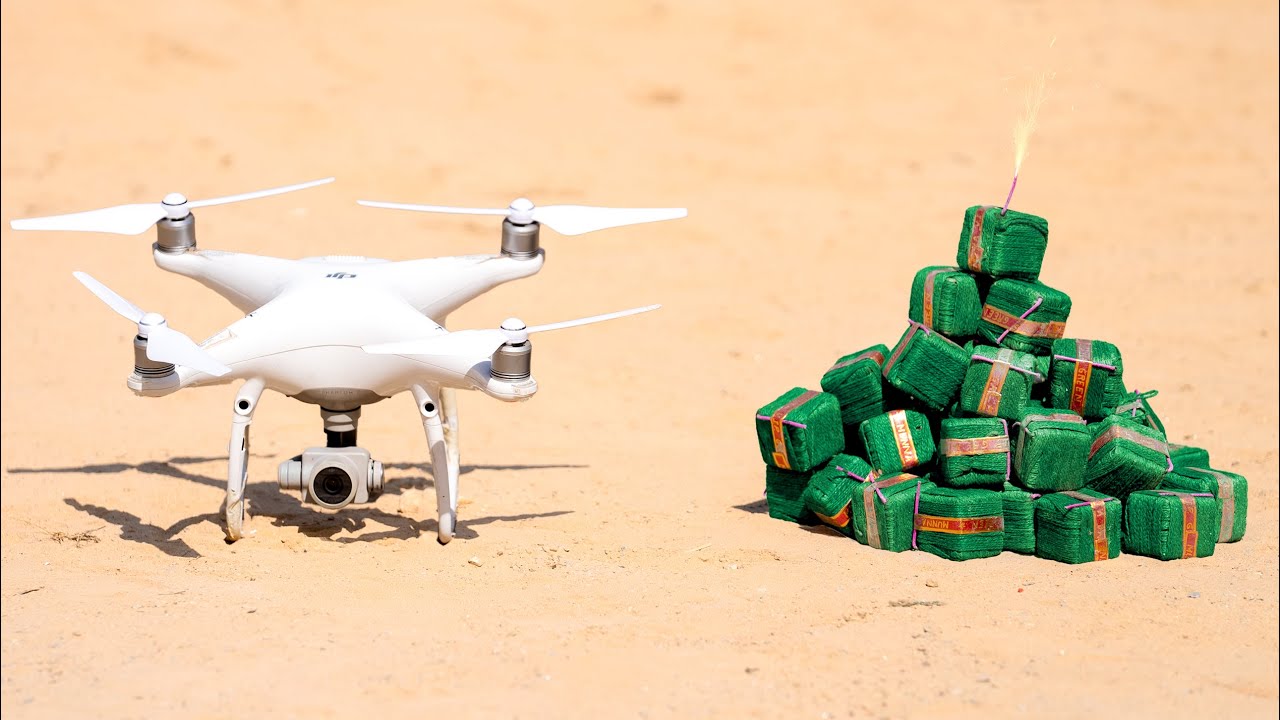 Drone Vs Diwali Crackers - Will It Survive ? | लाखों का नुक़सान हो गया 😨