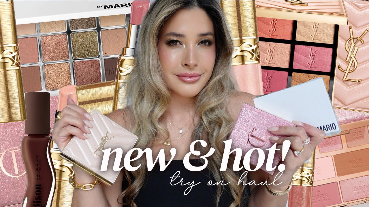 Пробуем самые горячие новинки макияжа: палетка CHARLOTTE TILBURY, YSL Golden Oasis, Makeup by Mario