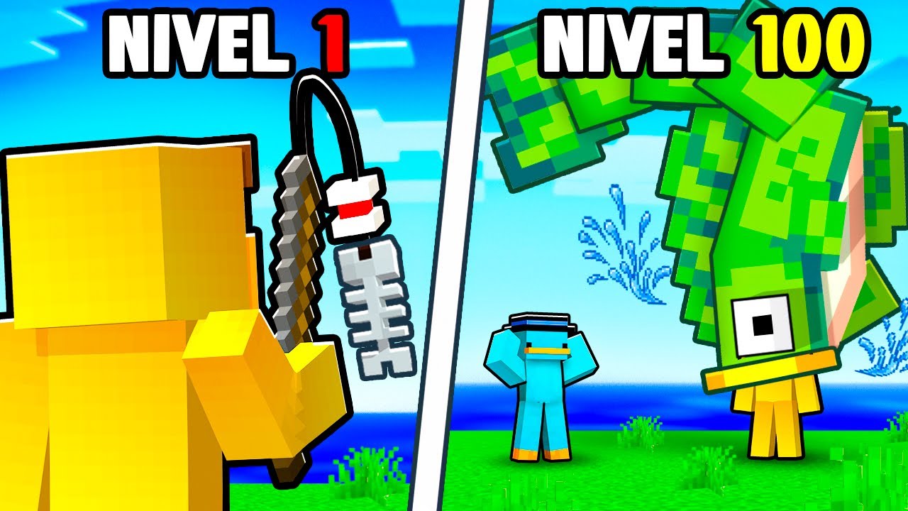 Turbo Evolucion&oacute; Su Pesca en Minecraft!