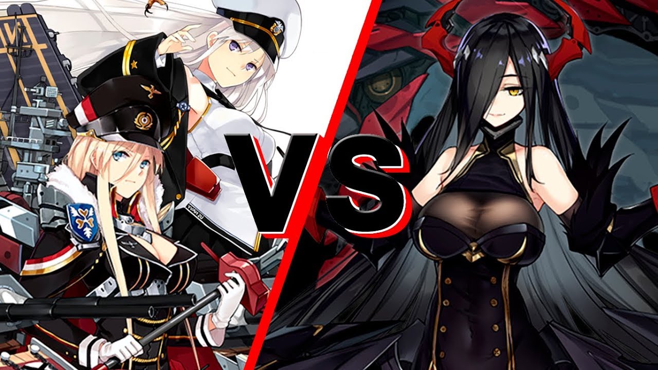 Ghost Sisters Vs Mommy (Bismarck Fanfic : Episode 4.5) Azur Lane