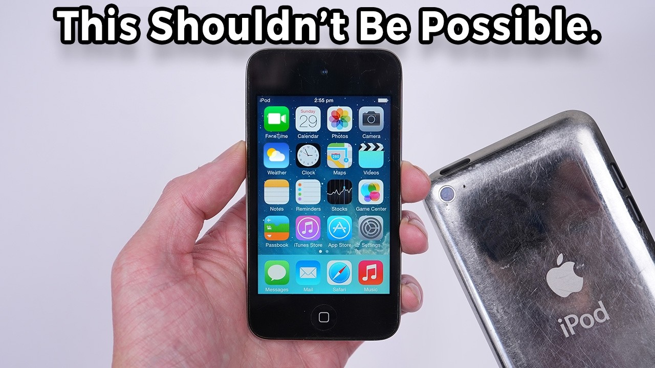Компания Apple никак не ожидала, что кто-то это сделает! &mdash; Обновление iPod до неподдерживаемой ве...
