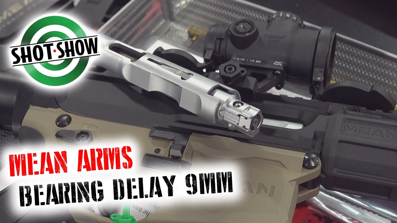 What's Hot at SHOT 2024: MEAN Arms Bearing Delay 9mm