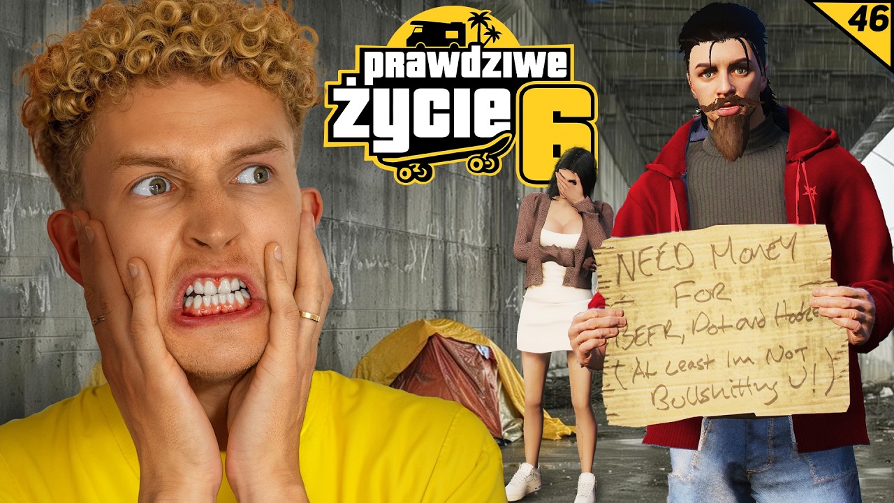 GTA V PRAWDZIWE ŻYCIE #46 ZACZYNAM WSZYSTKO od NOWA...🤕 [S6]