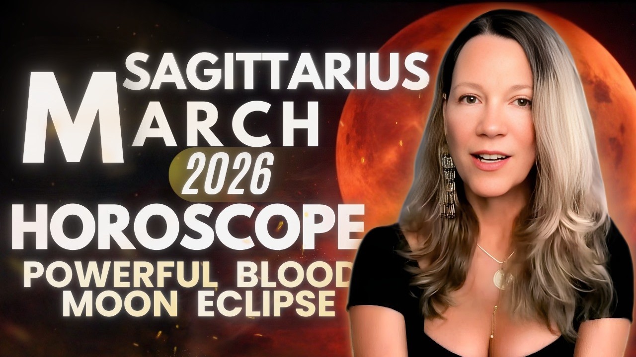 SAGITTARIUS Sun Moon Rising MARCH 2026 🔆 Blood Moon Changes Your Destiny