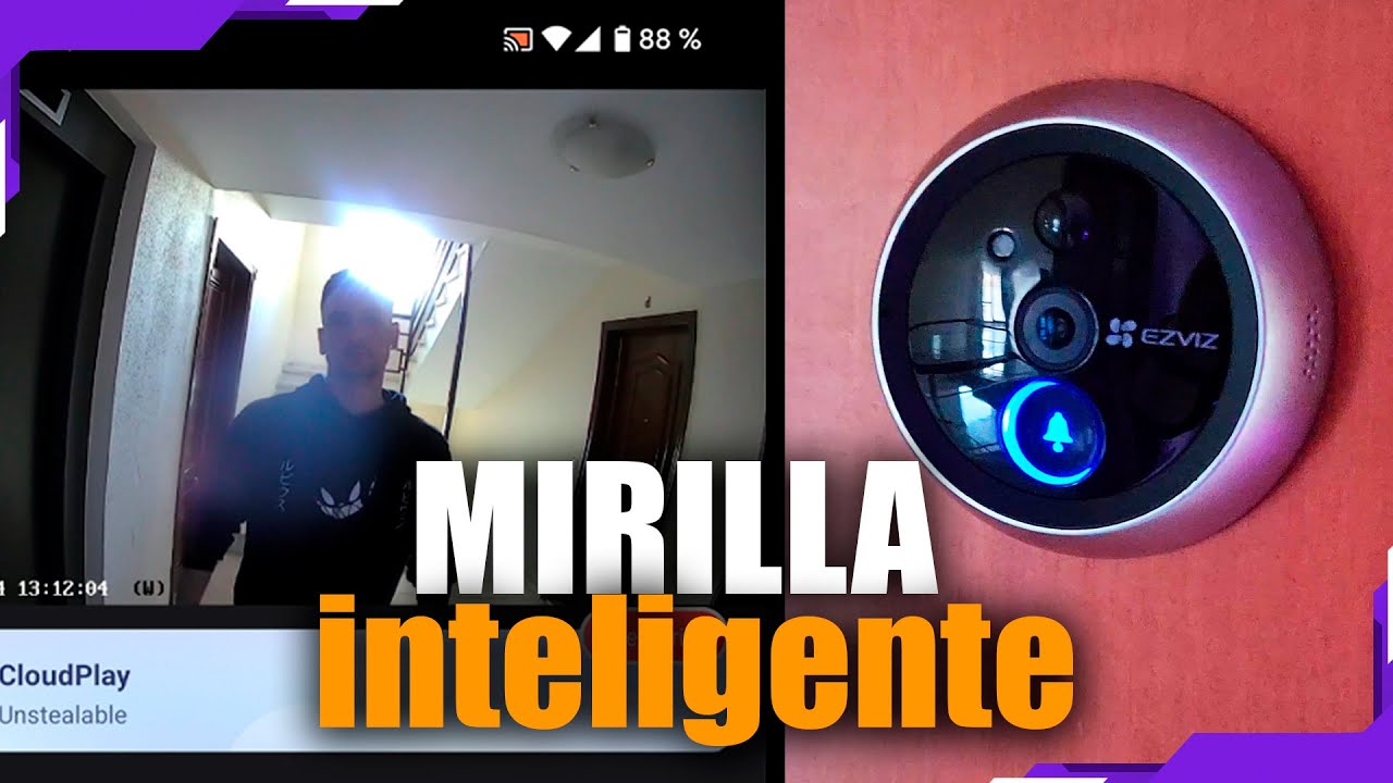 IMPRESCINDIBLE!! La mirilla inteligente DP2C de EZVIZ!