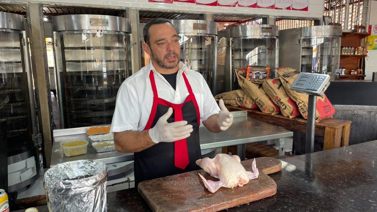 Frango Sem Osso Recheado e Assado Completo!! Especialidade Unica todo Segredo Revelado