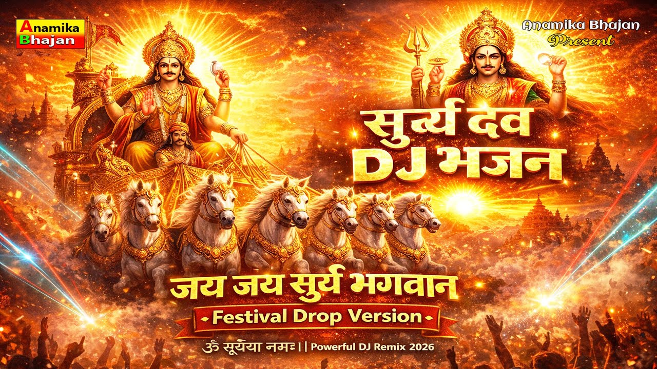 Powerful DJ Remix Surya Dev II  DJ Bhajan 2026 IIजय जय सूर्य भगवान,⚡ Jai Jai Surya Bhagwan  II