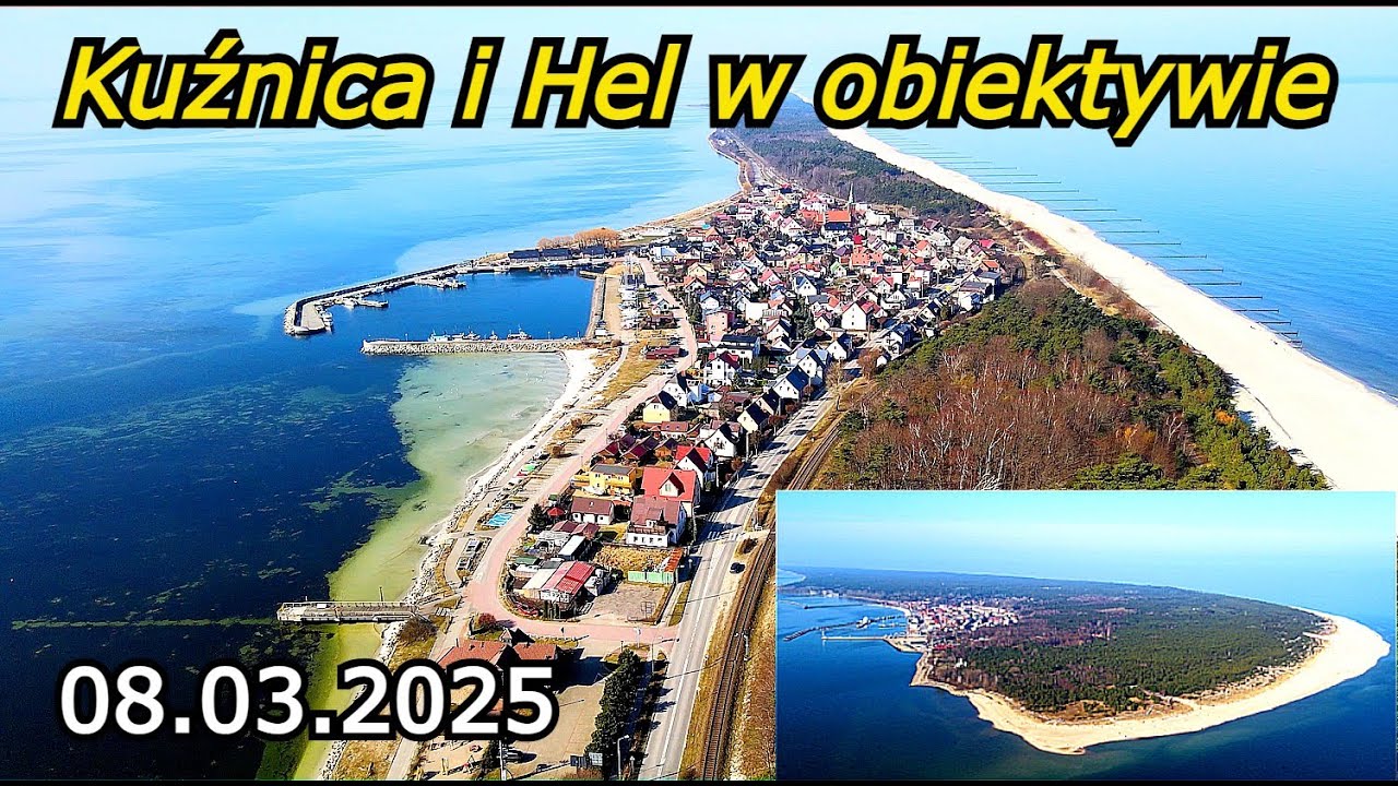 Półwysep Helski -08.03.2025 Kuźnica i Hel