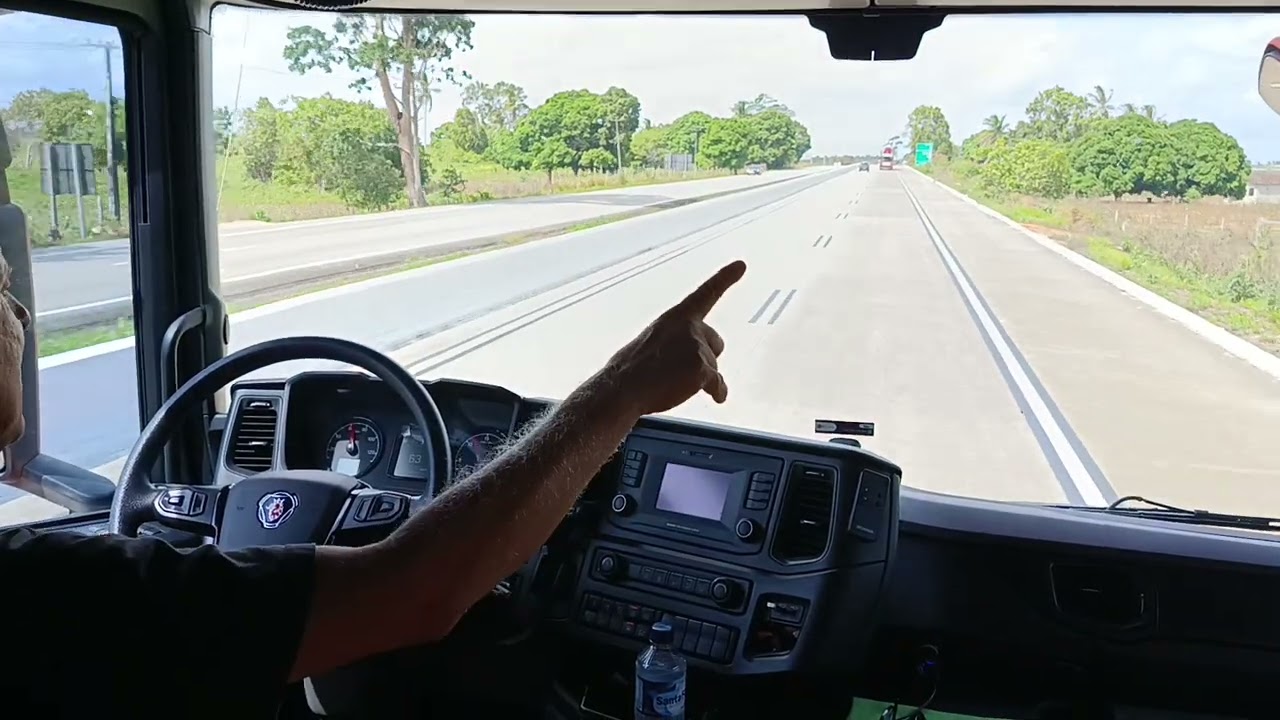 EP77/JAN/26 Saíndo do Posto em São Sebastião Al rumo a Recife. 