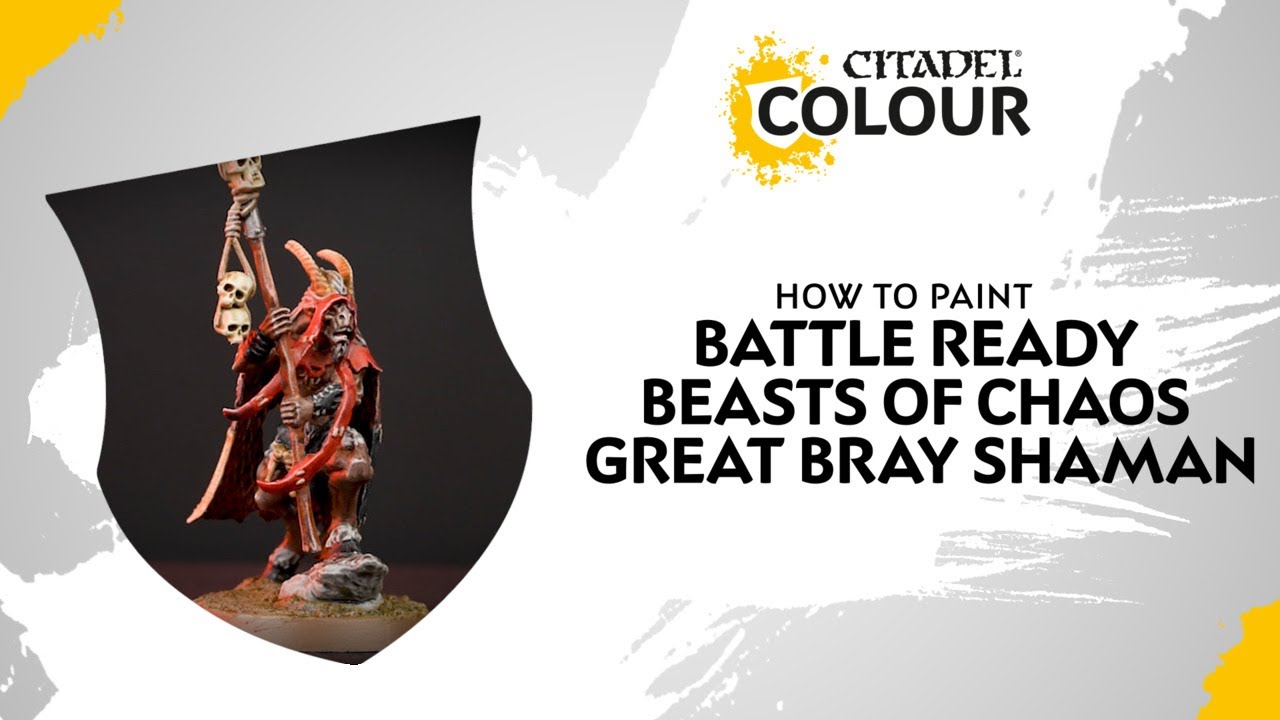 How to Paint: Battle Ready Beasts of Chaos Great Bray-Shaman