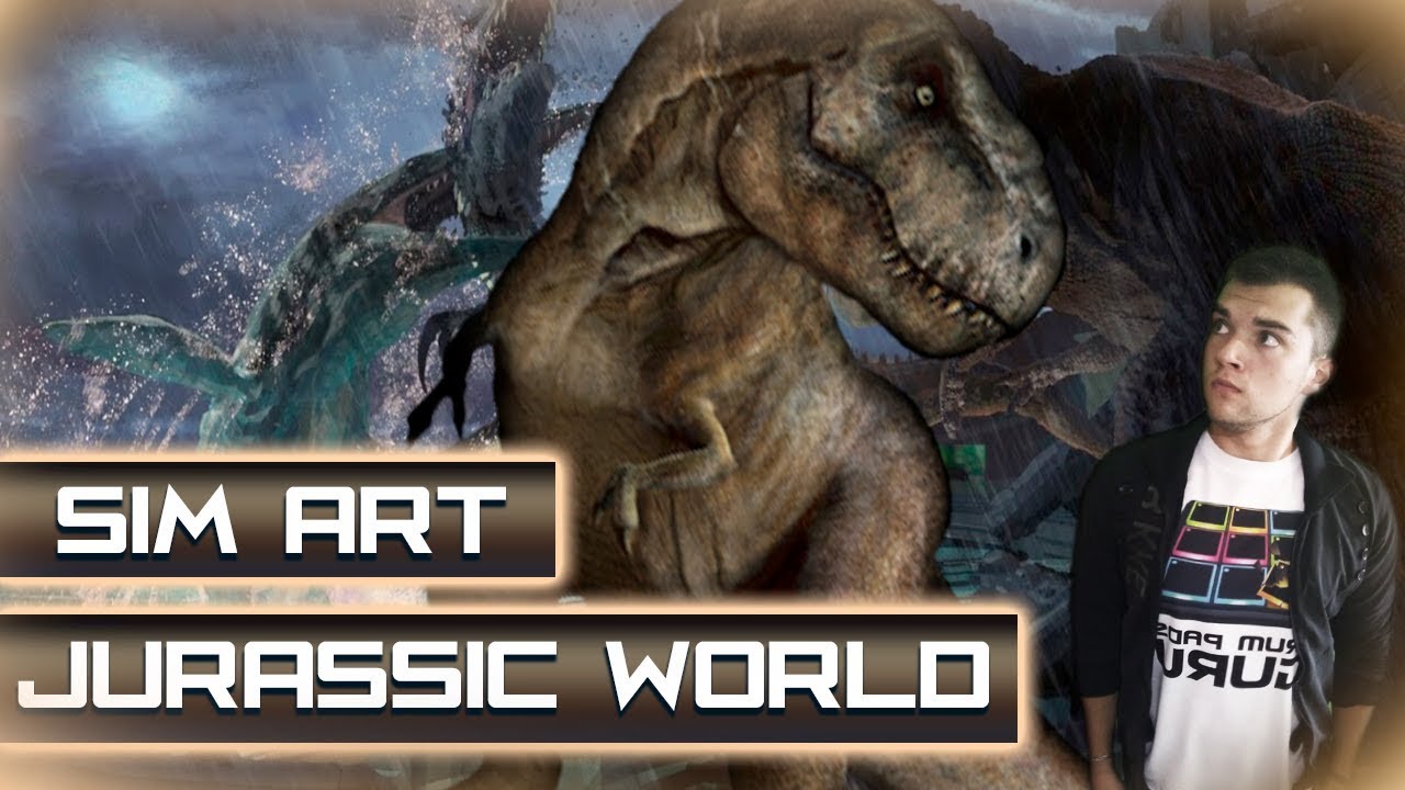 SIM ART - Jurassic world (Dubstep DPG)