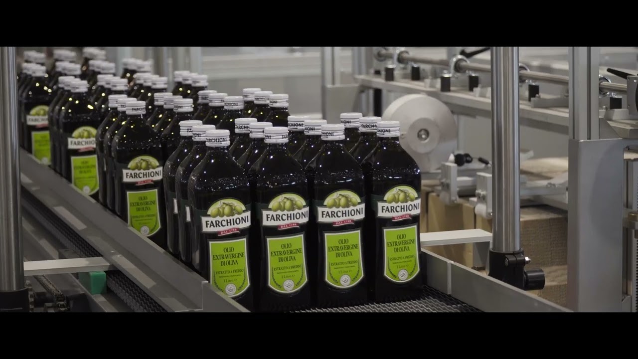 Wrap Around Case Packer - Olive Oil Glass Bottles - NOVOPAC
