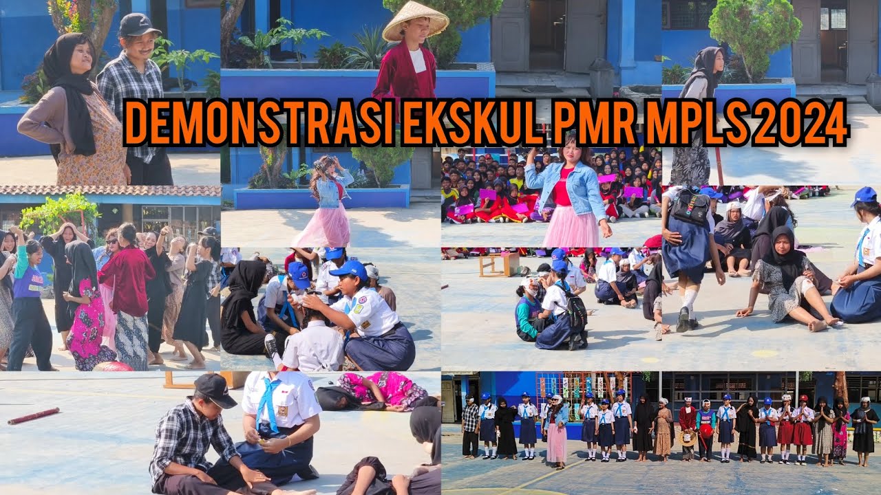 Eksklusif Penampilan Ekskul PMR dalam MPLS 2024