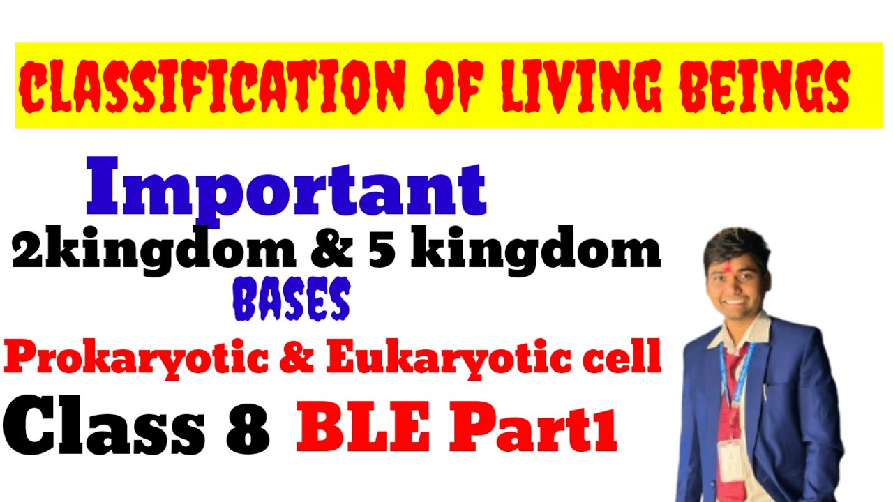 classification of living beings part1 class 8 BLE Science In Nepali