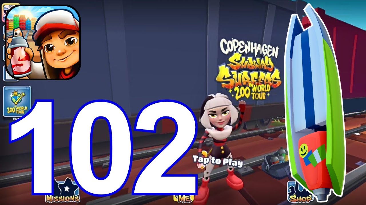 Subway Surfers - Gameplay Walkthrough, Board Seven Seas (iOS, Android)