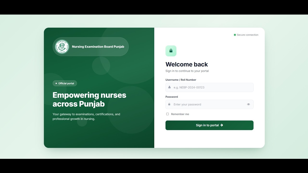NEBP Registration Portal Data Entry Submission Tutorial