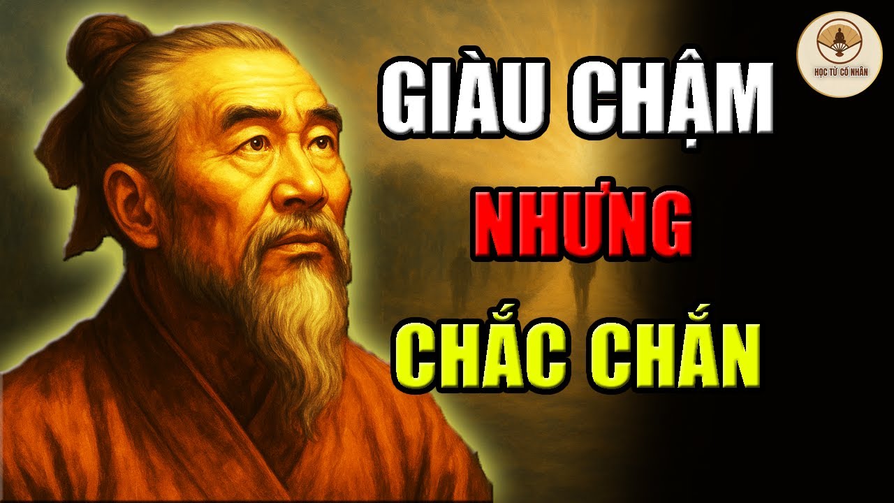 TRIẾT LÝ CỔ NHÂN | Người được phù hộ thường không giàu sớm, nhưng ít khi thất bại