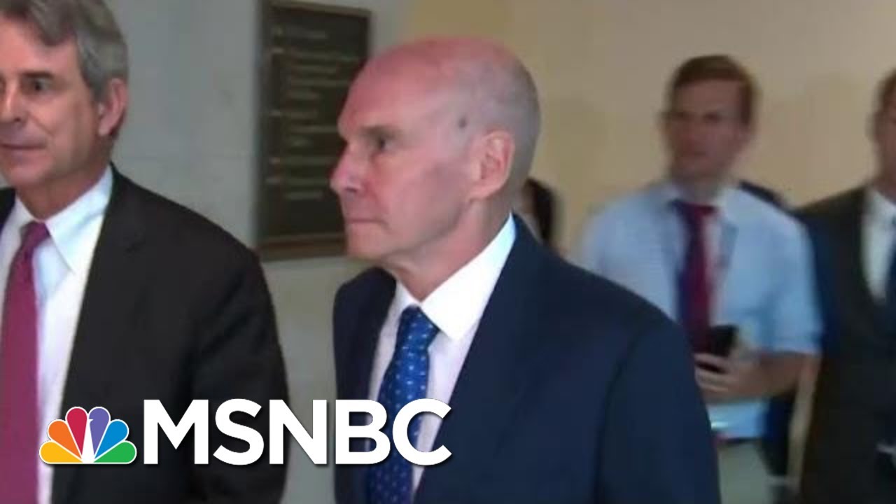 Ex-Pompeo Aide Testifying After Resignation | Velshi & Ruhle | MSNBC
