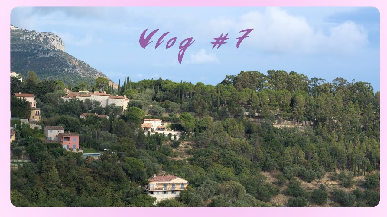 Vlog #7 : visite de Menton et Èze 🤍
