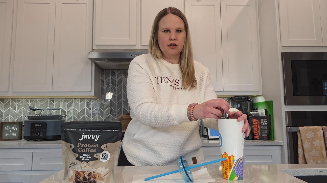 REVIEW - White Chocolate Mocha Protein Iced Coffee