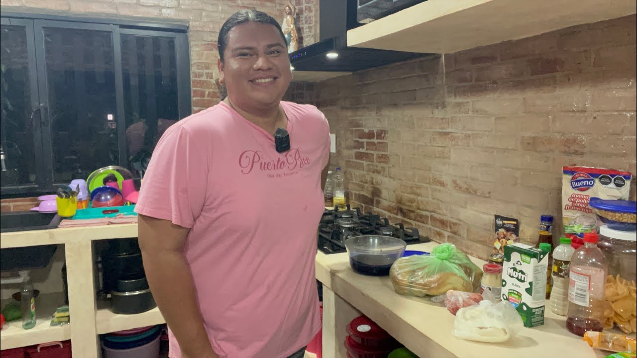 Cocinando molletes anda ve di