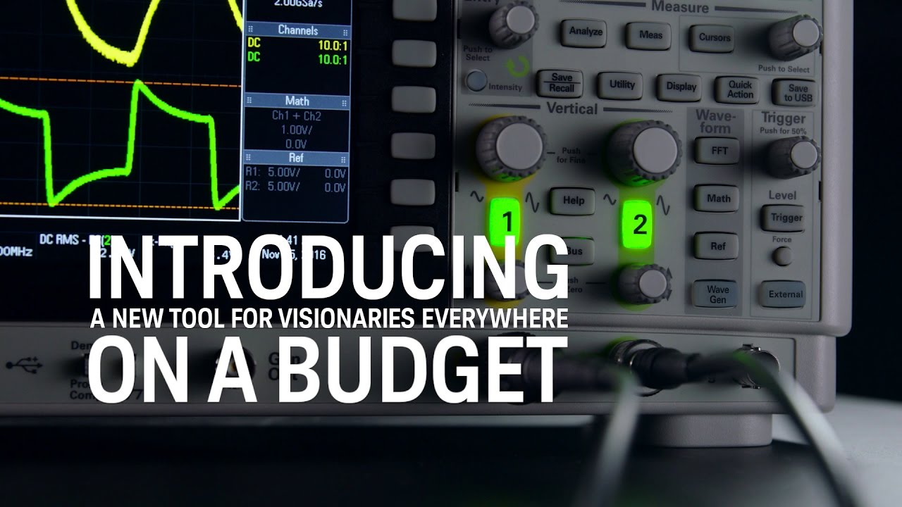 The Perfect Balance of Low Cost and High Quality: Keysight's 1000 X-Series Oscilloscopes