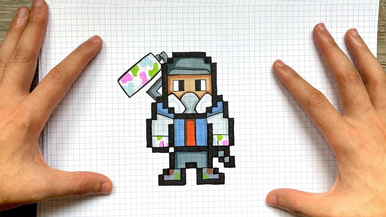 MES PIXEL ART FORTNITE !
