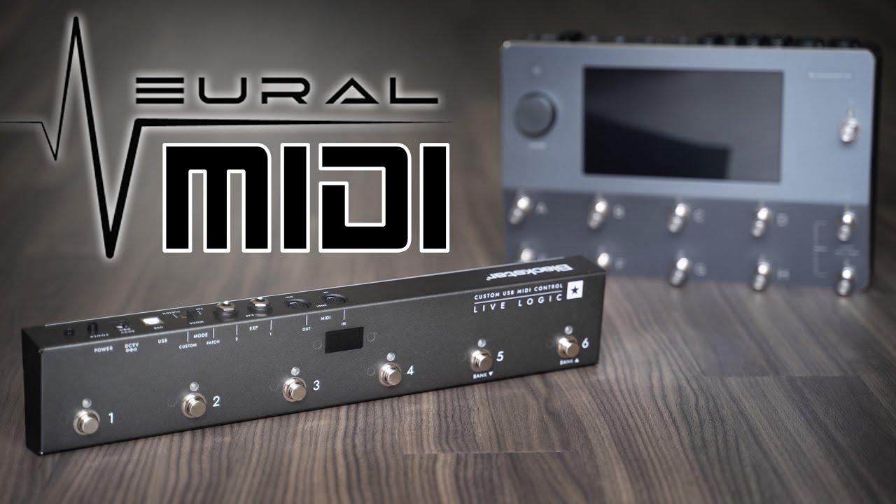 MiDi Control Your Quad Cortex | Blackstar Live Logic