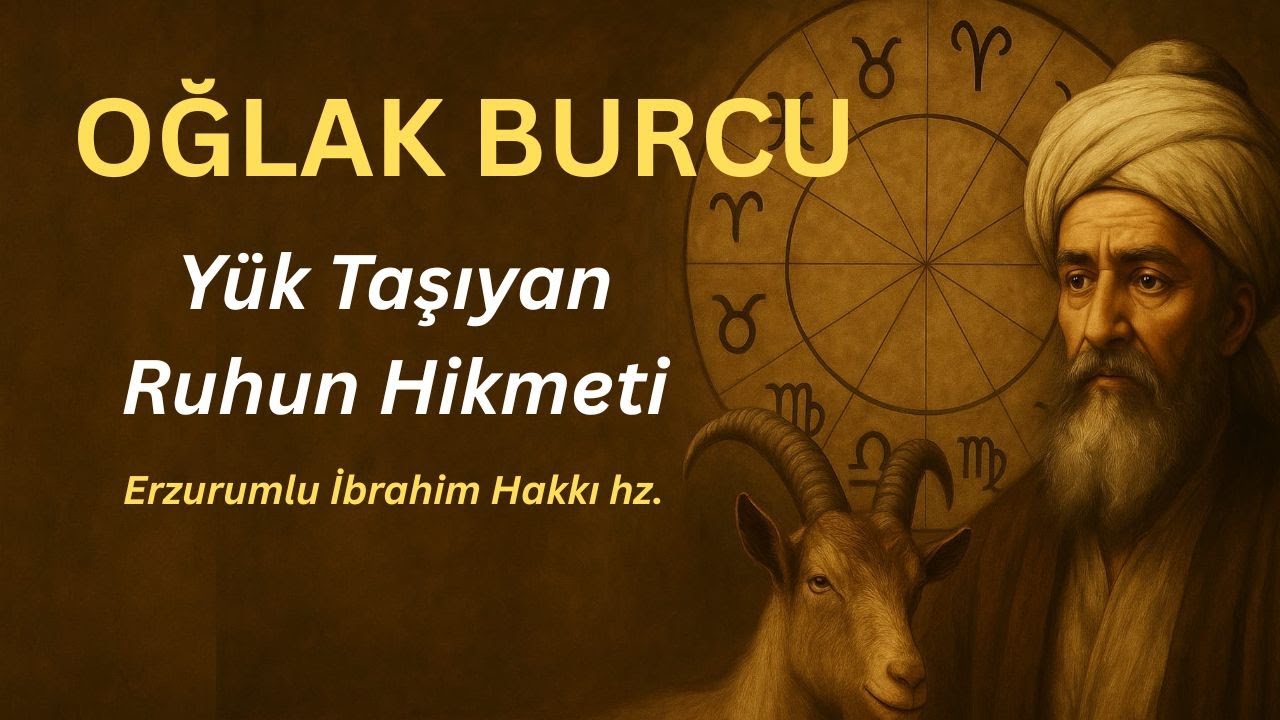 OĞLAK BURCU | YÜK TAŞIYAN RUHUN HİKMETİ | ERZURUMLU İBRAHİM HAKKI HZ.