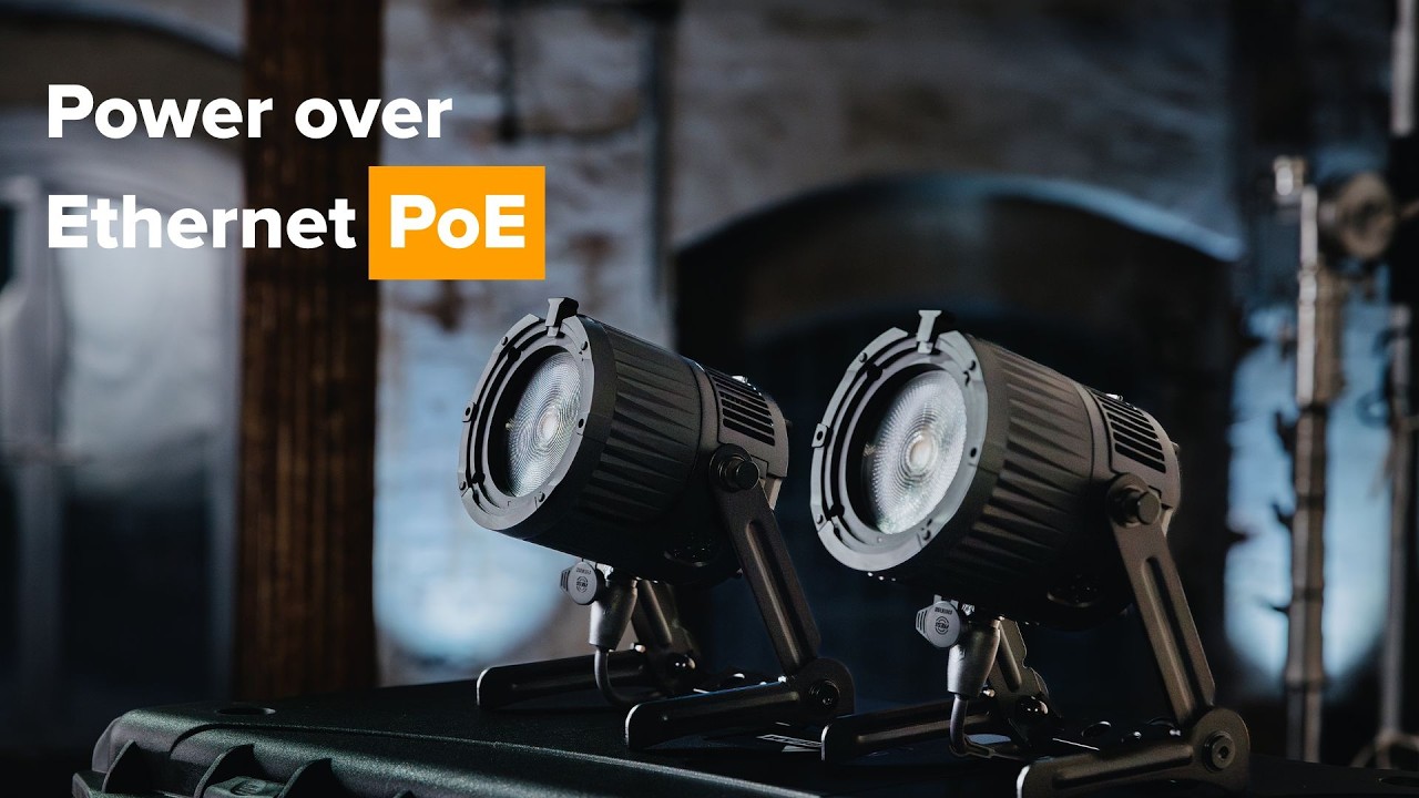 QuikBeam meets PoE: Power and Data in one Cable.