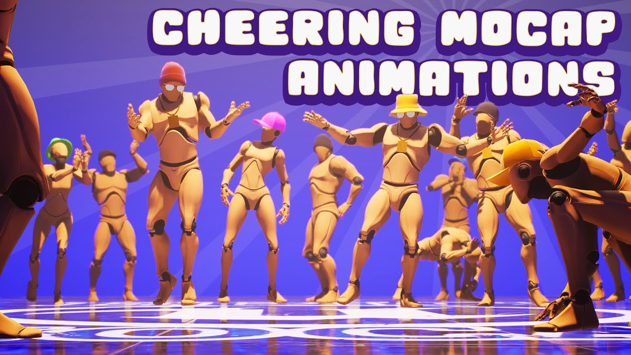 Cheering - Mocap Animation Pack