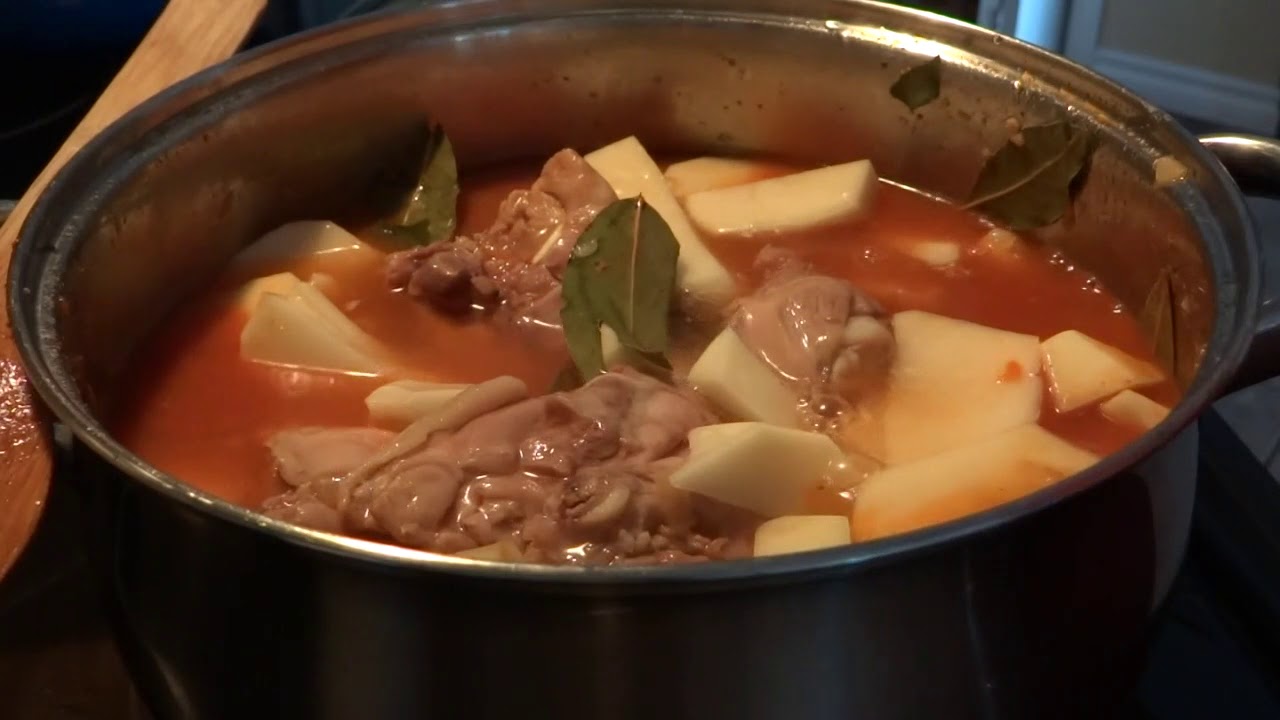 🍀   Pileći paprika&scaron; na Starinski naćin prste za oblizati . Chicken stew (fingers to lick). 2018.⭐