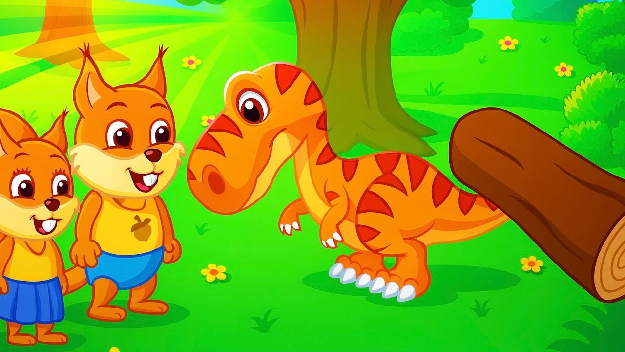 Bridie Squirrel in English - FALLEN TREE 🌳💥 - Cartoon for Kids 4K