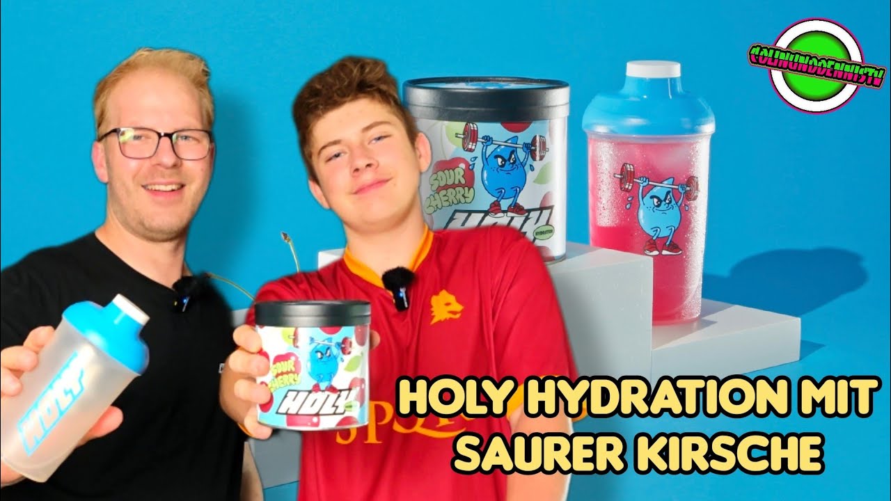 Sour Cherry Holy Hydration im Test - Gaming Booster Hydration Drink Energy Drink
