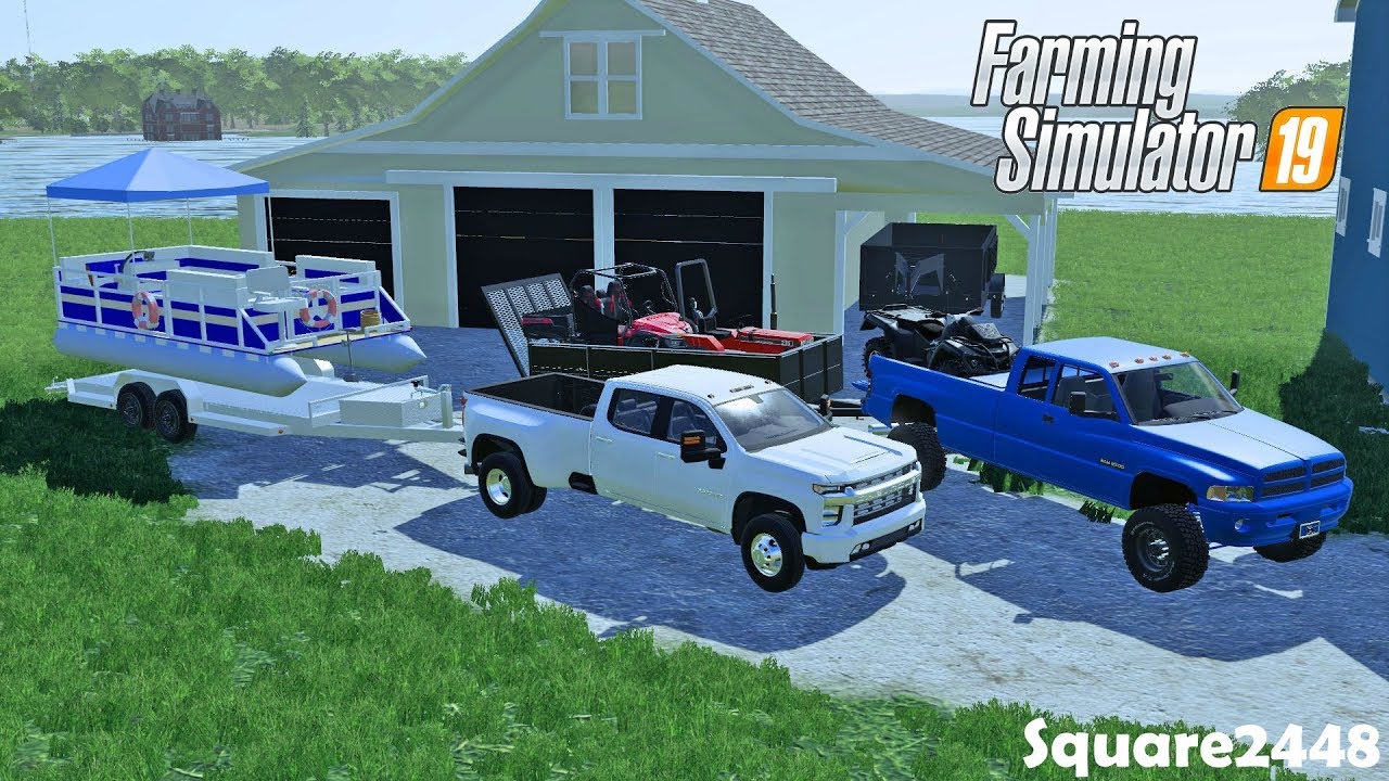 Moving Into New Lake House! | Homeowner | Farming Simulator 19