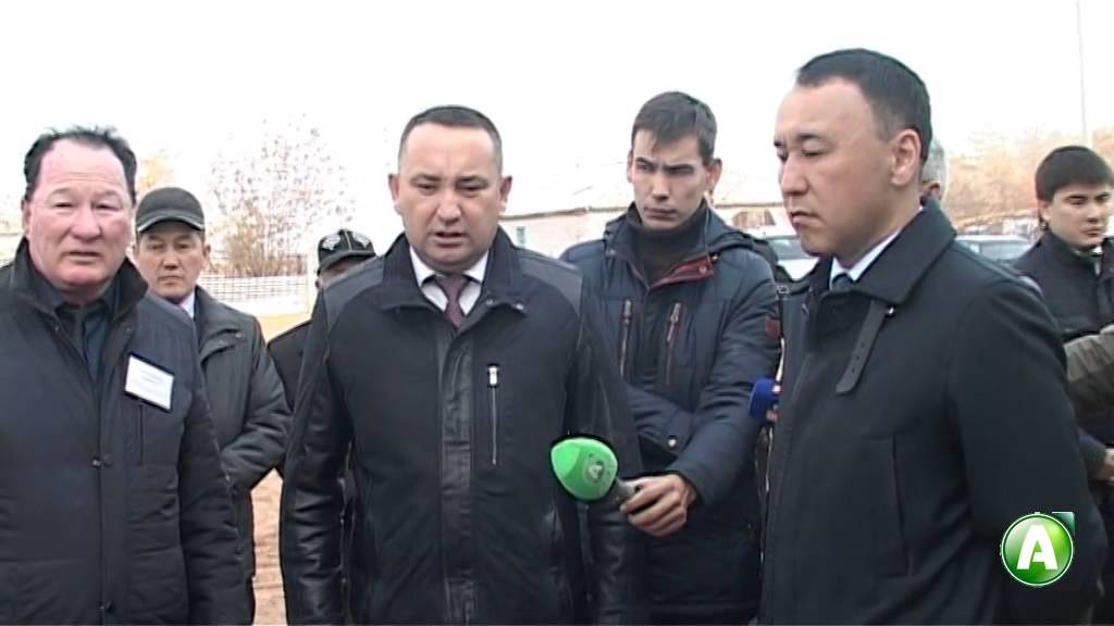 Архимед Мухамбетов с рабочей поездкой в Амангельдинском районе