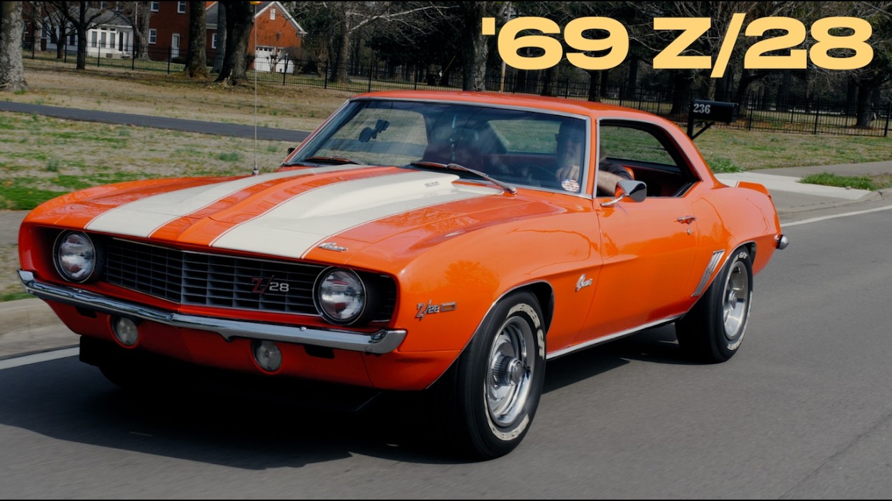 Camaro Z/28 1969 года выпуска, пробег 32 000 миль.