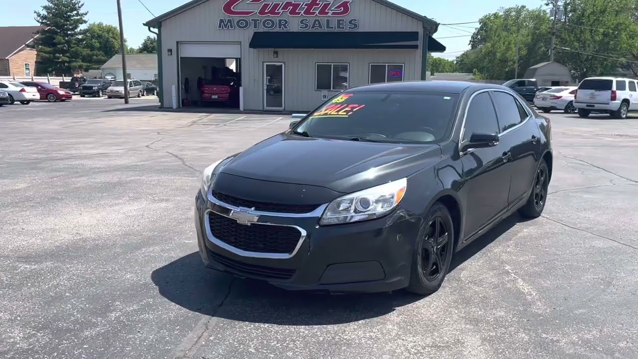 2015 Chevy Malibu Black