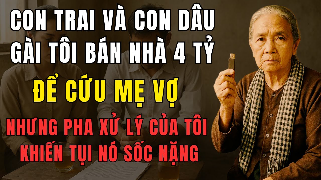 Con Dâu Và Con Trai Tưởng Mẹ Già Lú Lẫn, Ai Ngờ Bị Tôi Tung Đòn Chí Mạng – Chuyện Mẹ Chồng Nàng Dâu