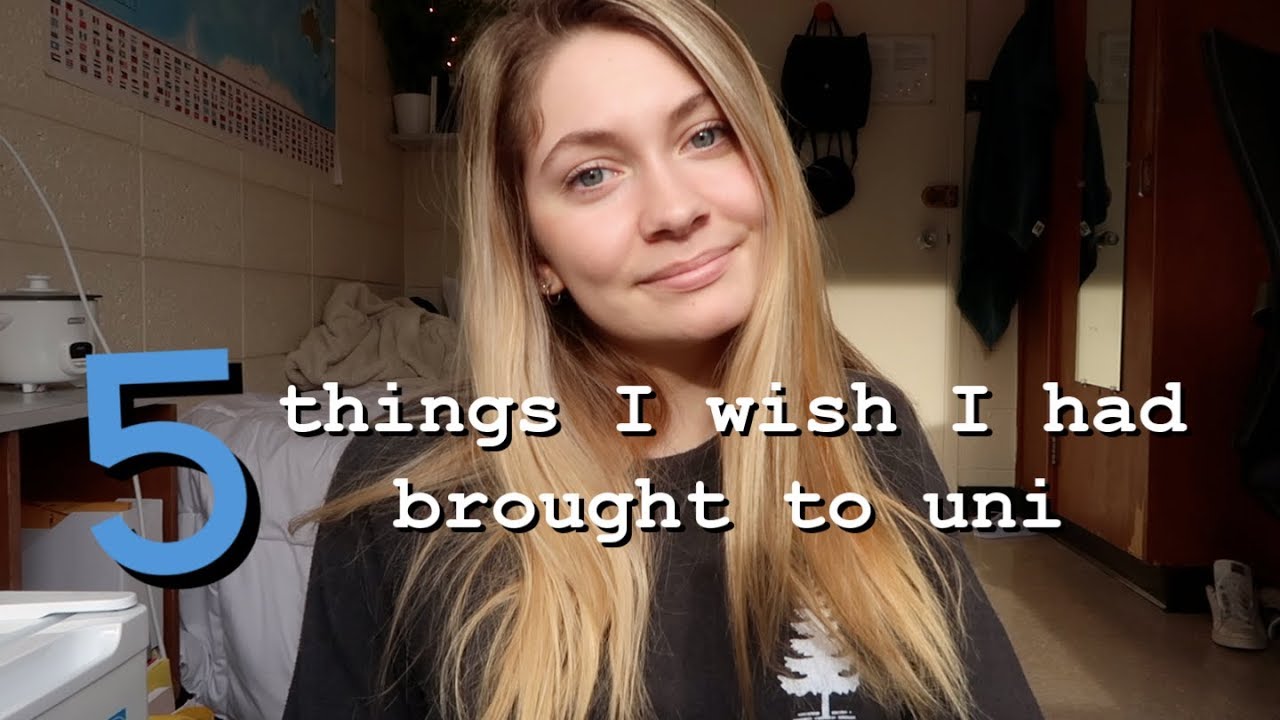 5 THINGS I WISH I HAD BROUGHT TO UNI (and 5 things I wish I hadn't)