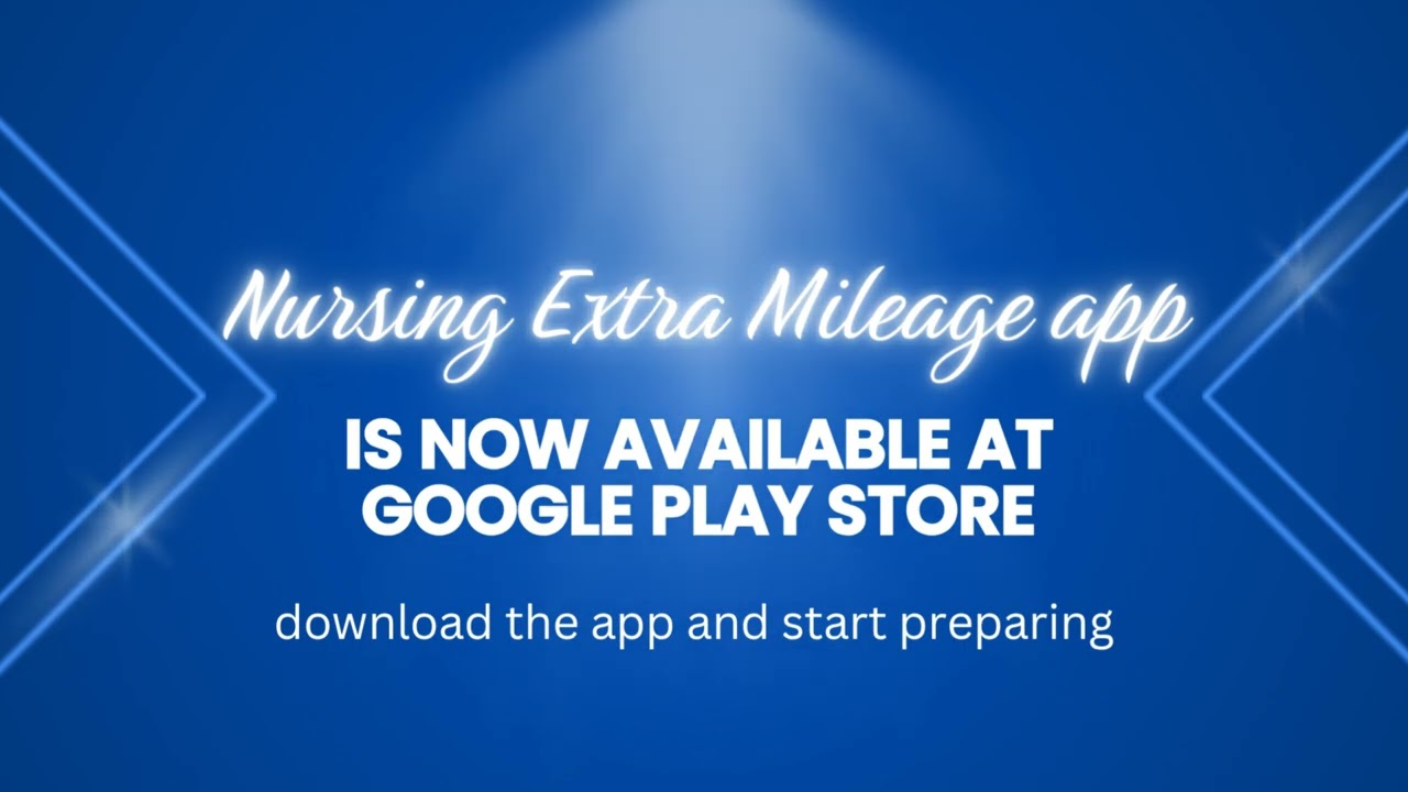 Nursing extra mileage is now available at Google play store 